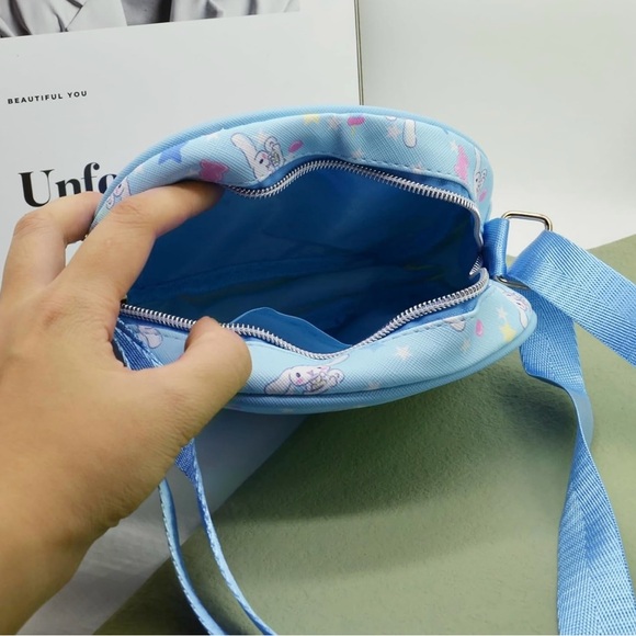 Cartoon Anime Messenger Shoulder Bag, Storage Bag, Coins bag for children. - Picture 2 of 5